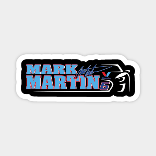 #6 Mark Martin Fan Magnet