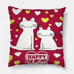 pet lover quotes cat Pillow