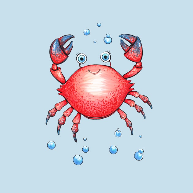 Adorable Crab by obillwon