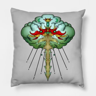 Divine Intervention Dagger Pillow