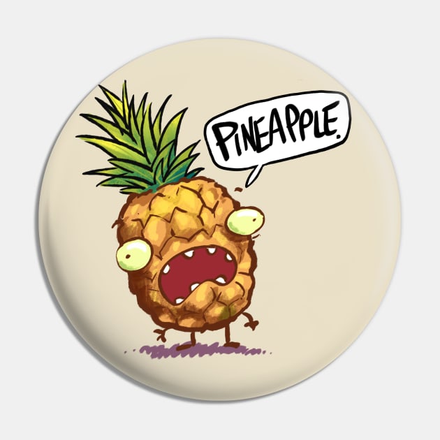 Pineapple Pin by neilkohney