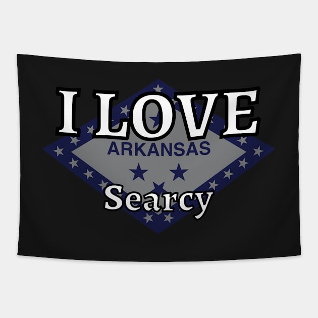 I LOVE Searcy | Arkensas County Tapestry by euror-design