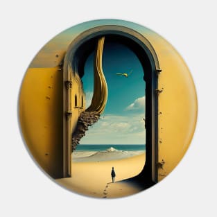 [AI Art] “EXIT”, inspired by the works of a surrealist master Pin