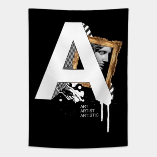 A is for ART Tapestry