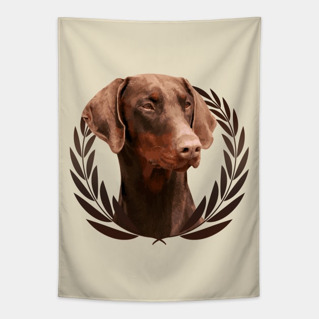 Doberman Pinscher - Dobermann Tapestry by Nartissima