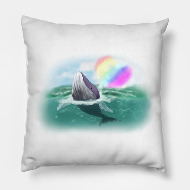 Whale-bow Pillow by MiuSpot