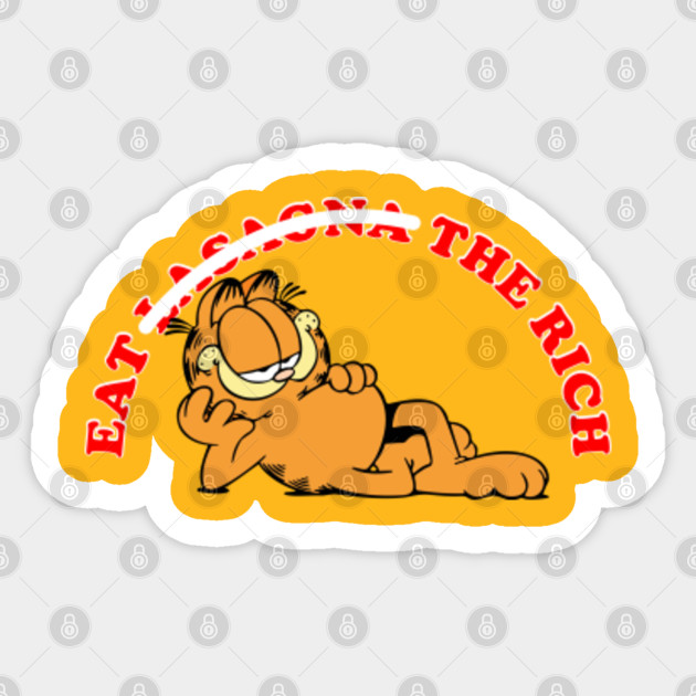 Arm The Working Class/ Garfield Meme Design - Arm The Working Class - Sticker