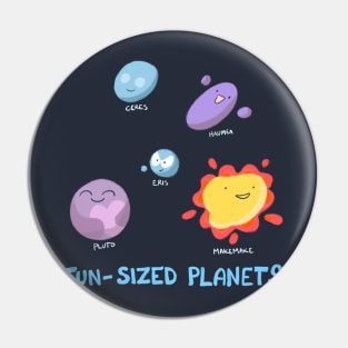 Fun-Sized Dwarf Planets Pin