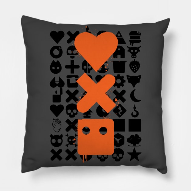 Love death and Robots v.2 Pillow by DrMonekers