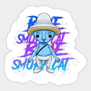 Blue Rainbow friends sticker Sticker by SebasthianStore