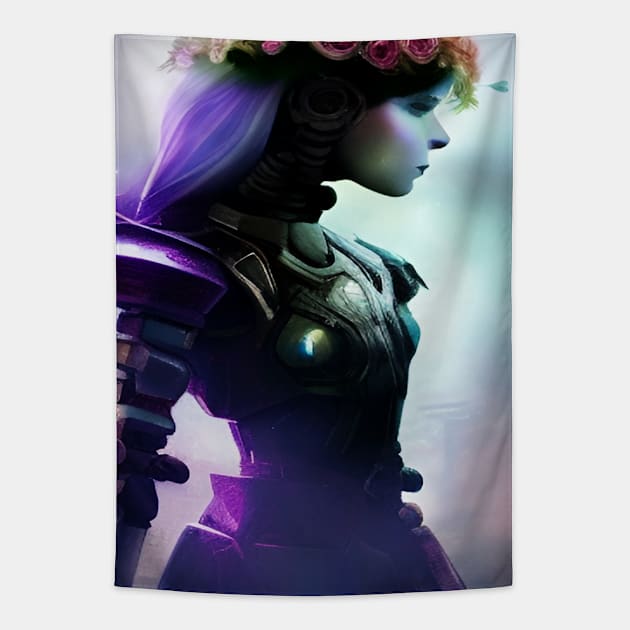 Android Princess Tapestry by Aviana Designs