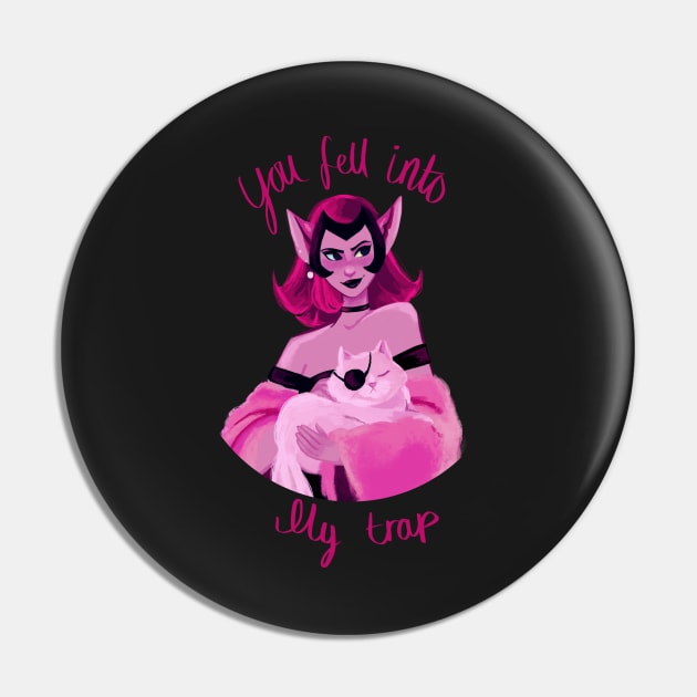 Femme Fatale Pin by curiousquirrel