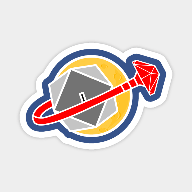 Elite Space Logo Magnet by a_man_oxford