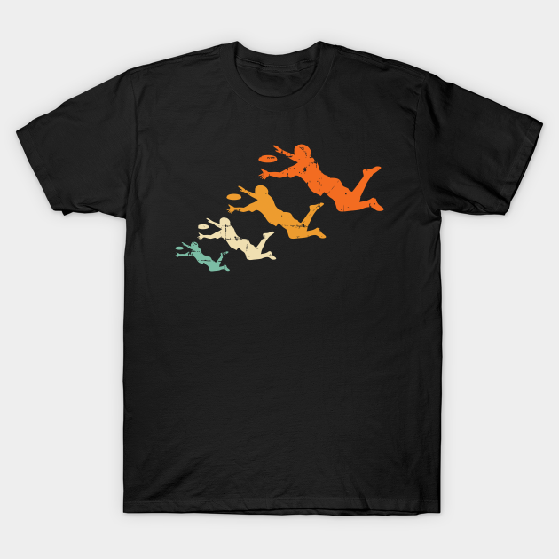 Retro Ultimate Frisbee Vintage Disc Golf - Ultimate Frisbee - T-Shirt