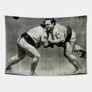 Sumo Osaka Tapestry