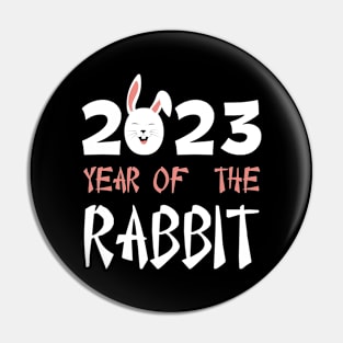 Chinese New Year 2023 T-Shirt Year Of The Rabbit Pin