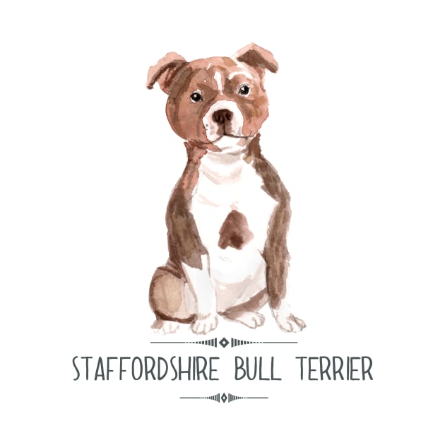 Staffordshire Bull Terrier by bullshirter