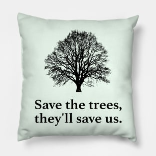 Save The Trees - Deforestation Pillow