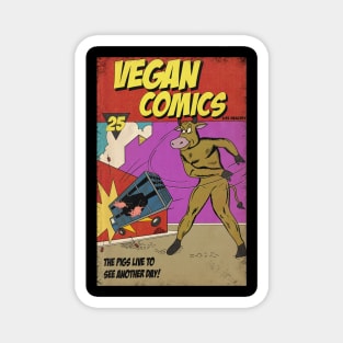 Vegan Comics Magnet