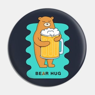Beer Hug Pin