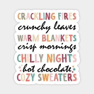 Fall Autumn Season Magnet