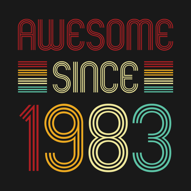 Vintage Awesome Since 1983 by Che Tam CHIPS