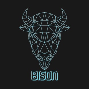 geometric bison T-Shirt