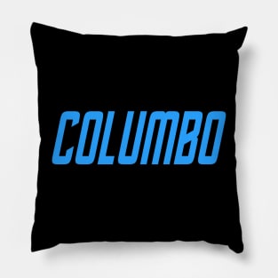 Columbo Trek Blue Pillow