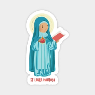 Saint Laura Montoya. Mother Laura Magnet