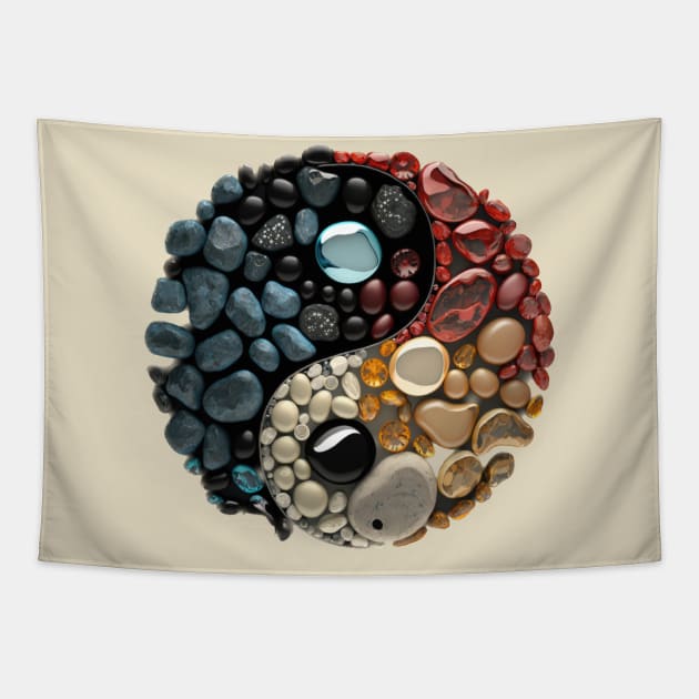 Precious Stones Tapestry by aicharactersart