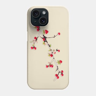 Red Berry Branch Phone Case