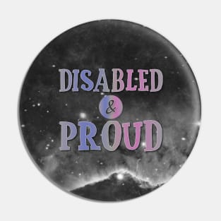 Disabled and Proud: Androgynous Pin