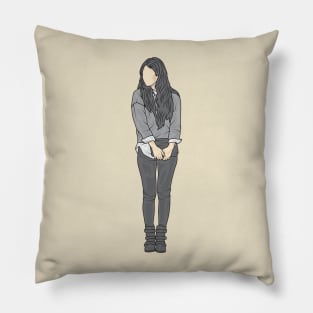 Korean Girl Moon Collection Pillow