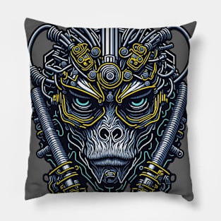 Techno Apes S03 D86 Pillow