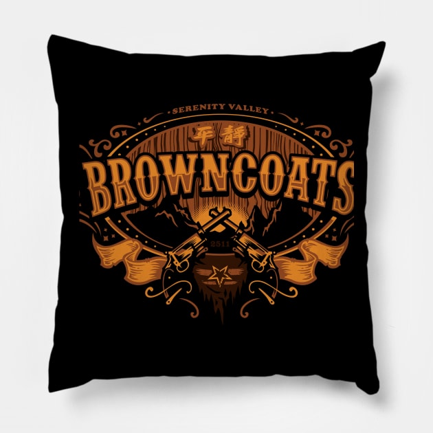 Browncoats Forever Pillow by WinterArtwork