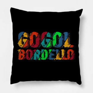 vintage color Gogol Bordello Pillow