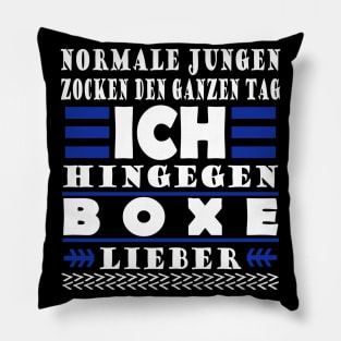 Boxen Geschenkidee Boxring Jungen Männer Sport Pillow