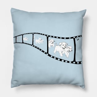 Dog puppy - mind movie Pillow