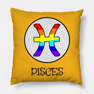 ZODIAC PRIDE PISCES Pillow