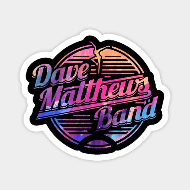 #DMBLOGO Dave Matthews Band watercolor Magnet by mashudibos