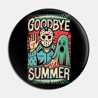 Goodbye Summer Hello School | Jason Voorhees and Ghost Pin