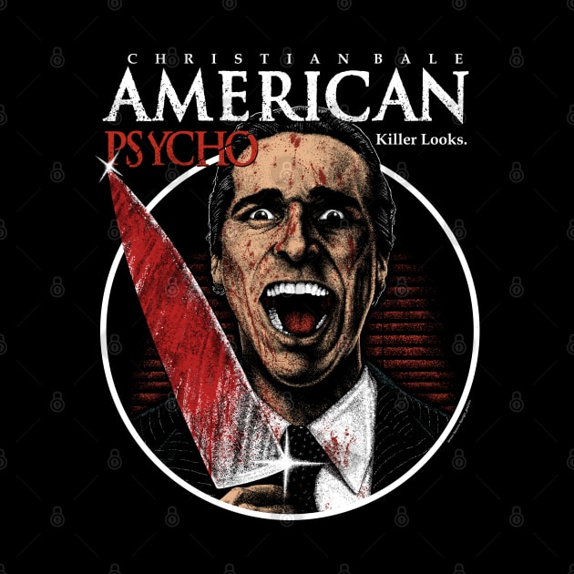 American Psycho, Patrick Bateman, Cult Classic by PeligroGraphics