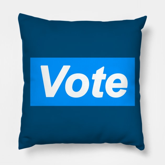 Vote Pillow by SeattleDesignCompany