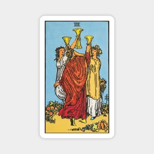 Three of cups Magnet