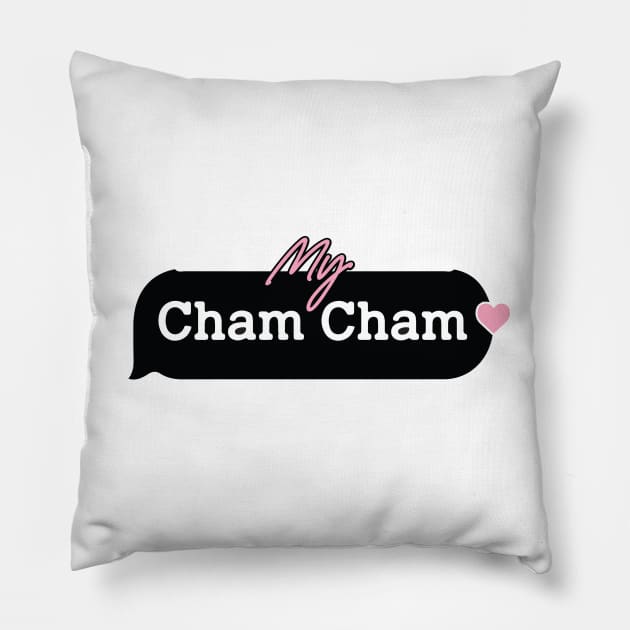 My Cham Cham Pillow by whatyouareisbeautiful