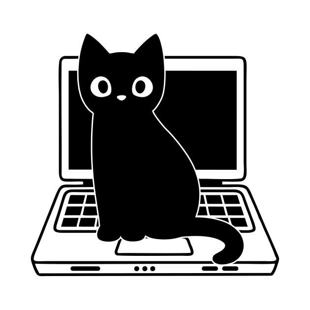 Cat and technical support by My Happy-Design
