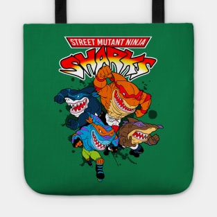 Street Mutant Ninja Sharks Tote