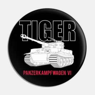 Best for the tank lover! Famous German tank Pz-VI Tiger Pin