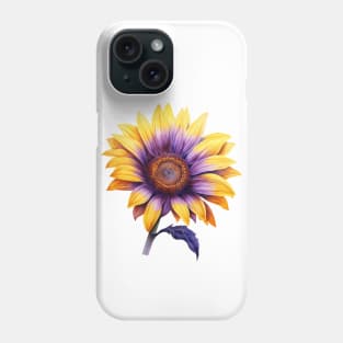 Sunflower soaking it up Phone Case