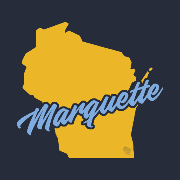 Marquette Script State by We Are Marquette